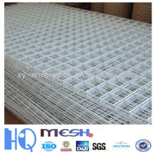 Universal white welded mesh fence